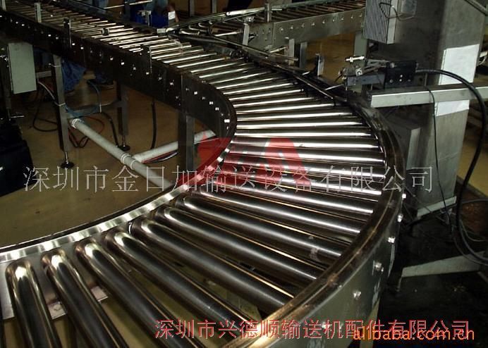 不銹鋼轉(zhuǎn)彎輸送機